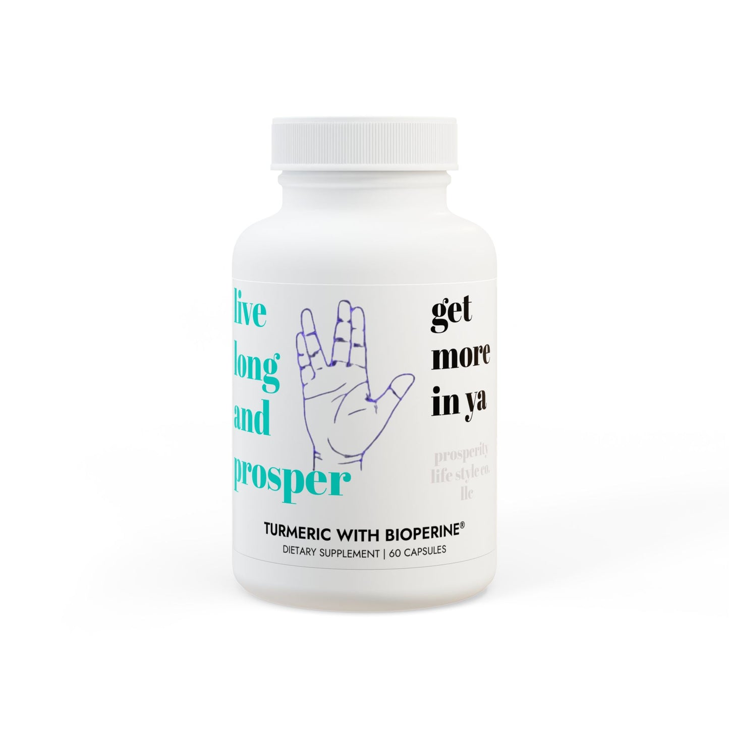 مكمل الكركم مع BioPerine® (مستخلص ثمار الفلفل الأسود) (60 كبسولة)