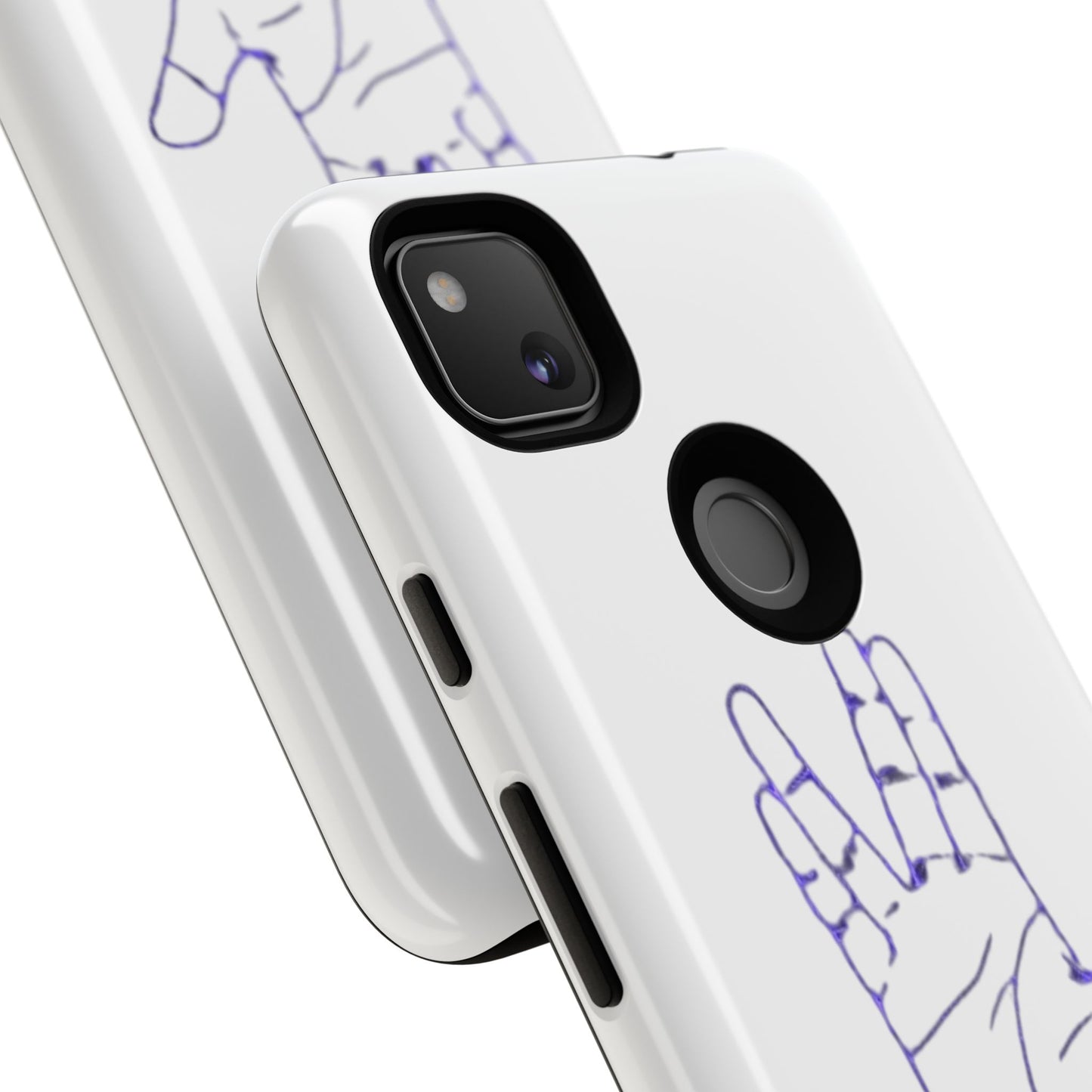 Vulcan Hand Gesture Phone Case - Geeky Tough Cases for Star Trek Fans