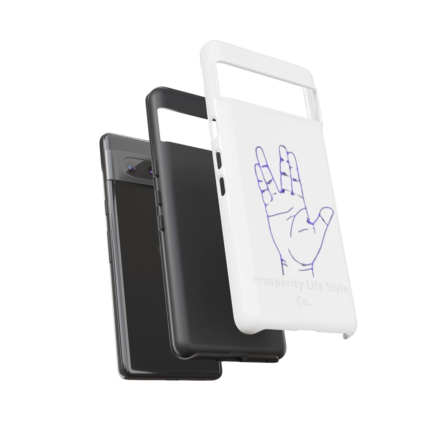 Vulcan Hand Gesture Phone Case - Geeky Tough Cases for Star Trek Fans