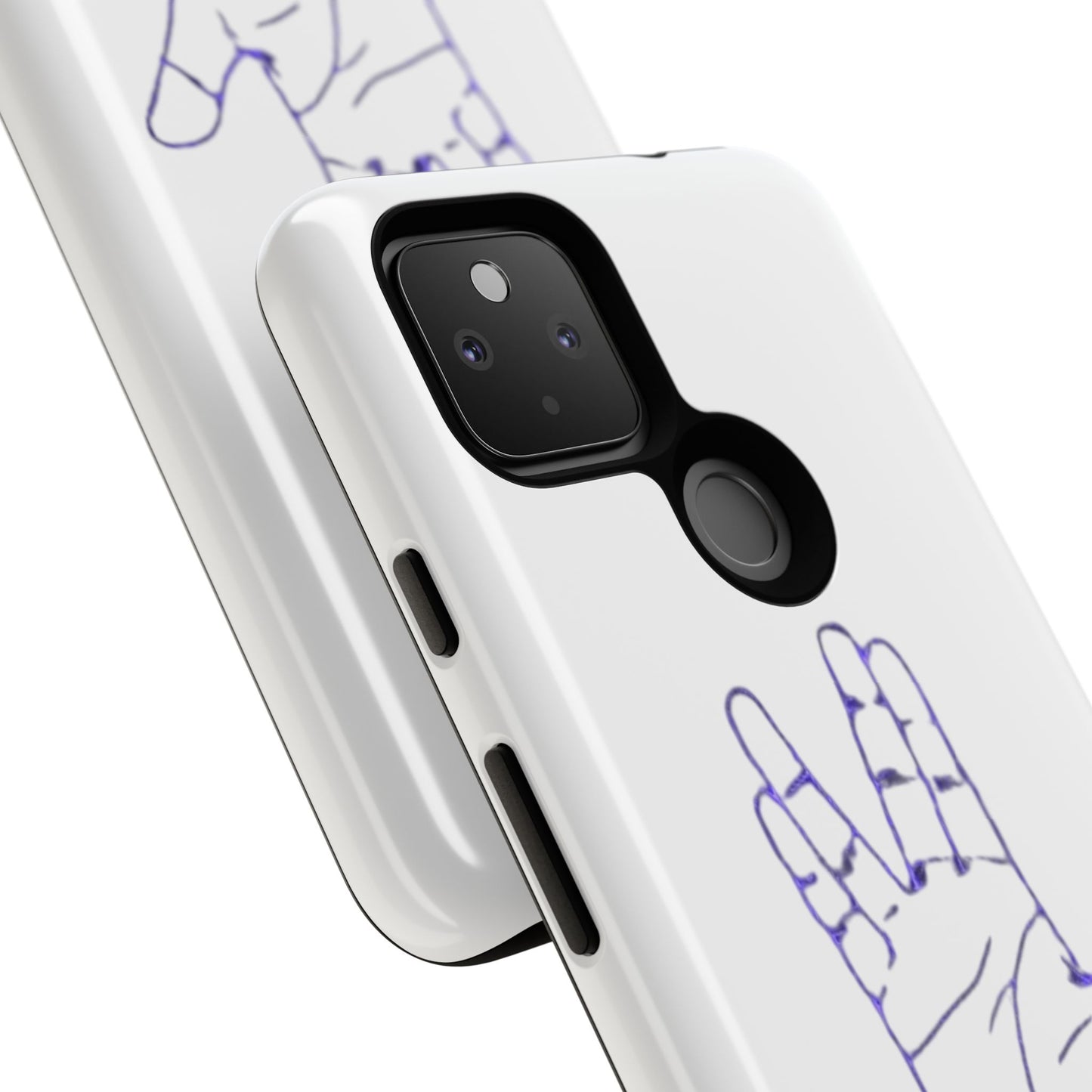 Vulcan Hand Gesture Phone Case - Geeky Tough Cases for Star Trek Fans