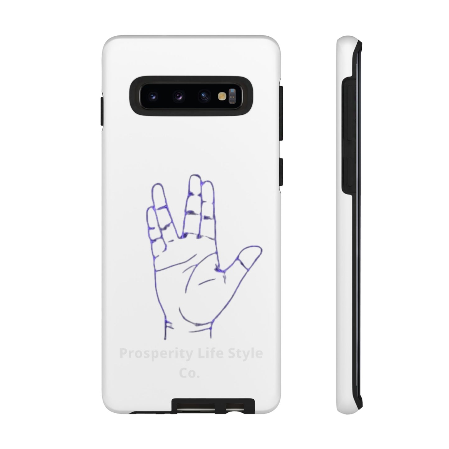 Vulcan Hand Gesture Phone Case - Geeky Tough Cases for Star Trek Fans
