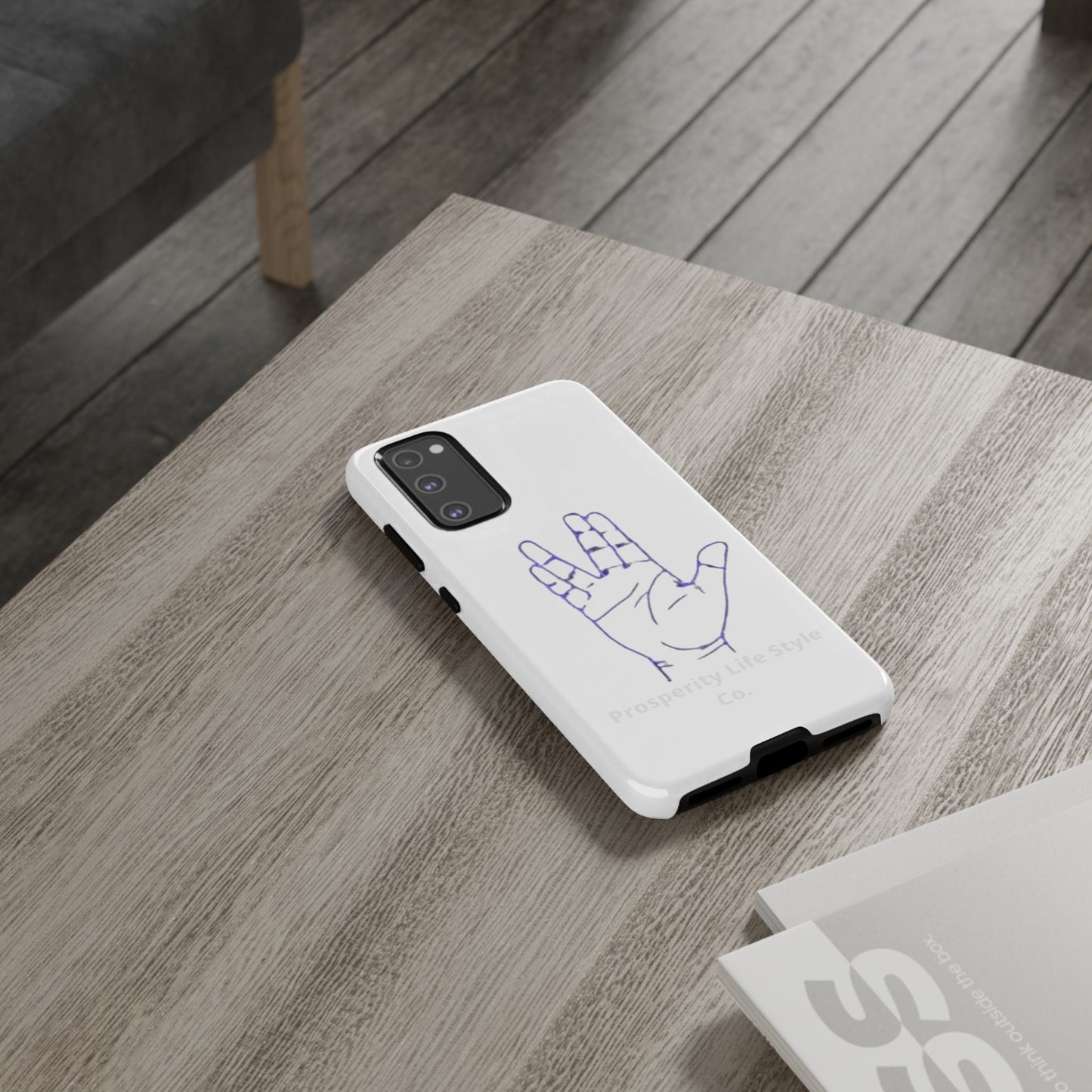 Vulcan Hand Gesture Phone Case - Geeky Tough Cases for Star Trek Fans