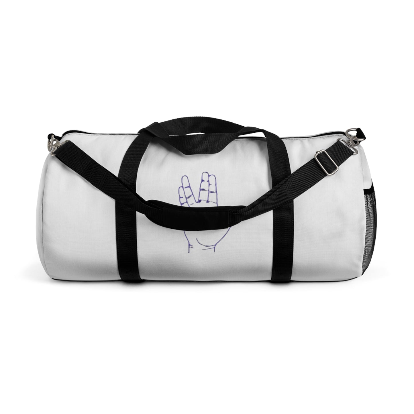 Space-Themed Duffel Bag, Travel Gym Bag, Weekend Getaway Bag, Geek Culture Gift, Star Trek Inspired Bag, Science Fiction Accessory