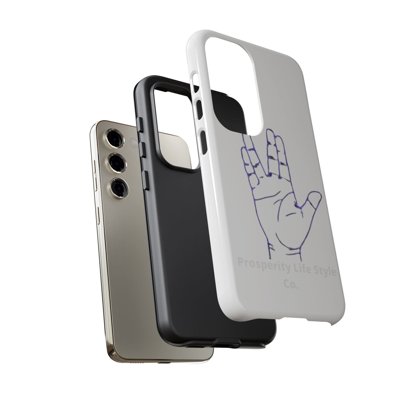 Vulcan Hand Gesture Phone Case - Geeky Tough Cases for Star Trek Fans
