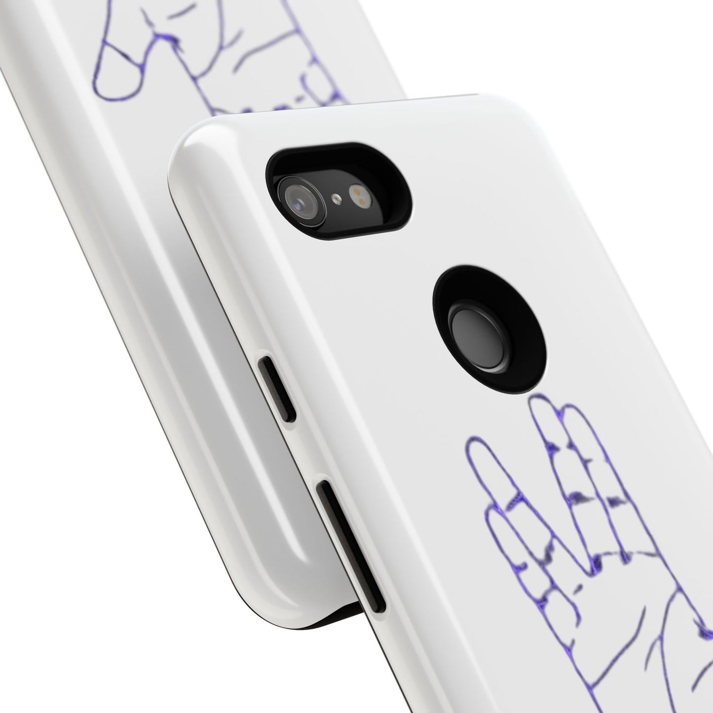 Vulcan Hand Gesture Phone Case - Geeky Tough Cases for Star Trek Fans