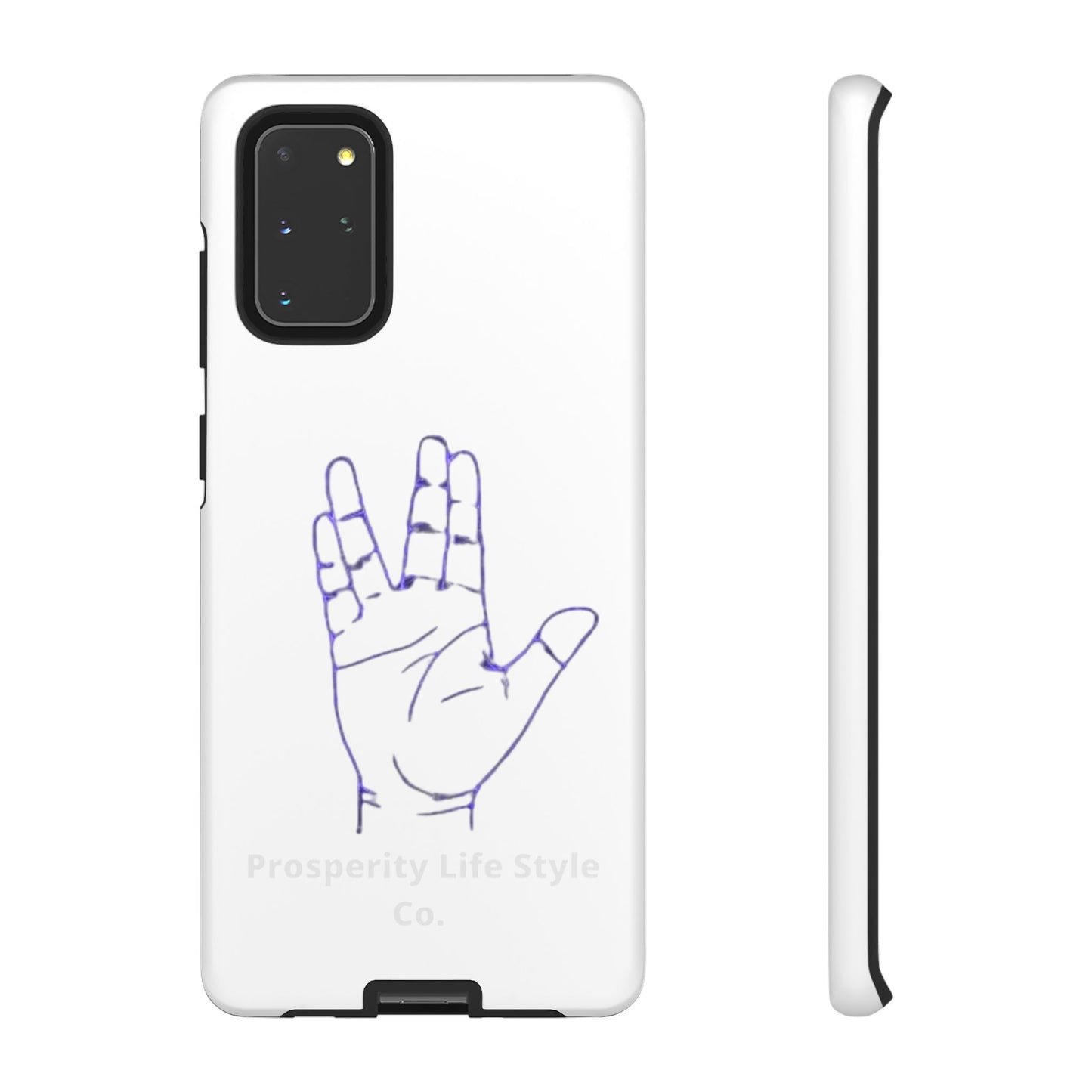 Vulcan Hand Gesture Phone Case - Geeky Tough Cases for Star Trek Fans