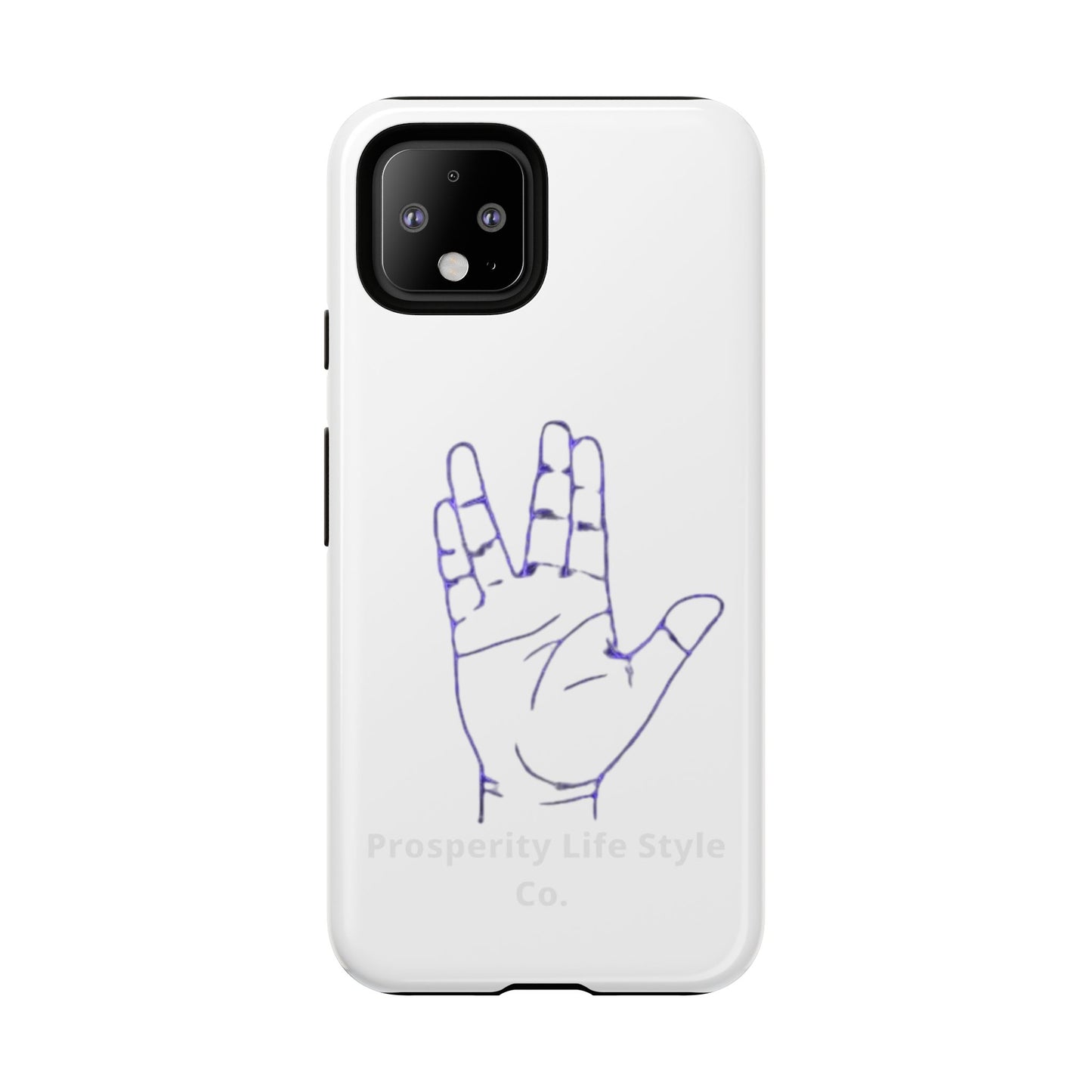 Vulcan Hand Gesture Phone Case - Geeky Tough Cases for Star Trek Fans