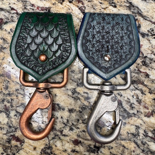 Tear Drop Key Fob with lobster clip