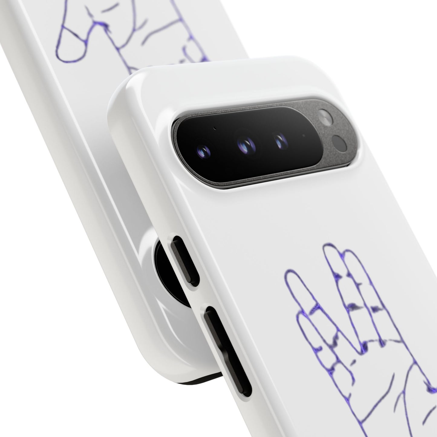 Vulcan Hand Gesture Phone Case - Geeky Tough Cases for Star Trek Fans