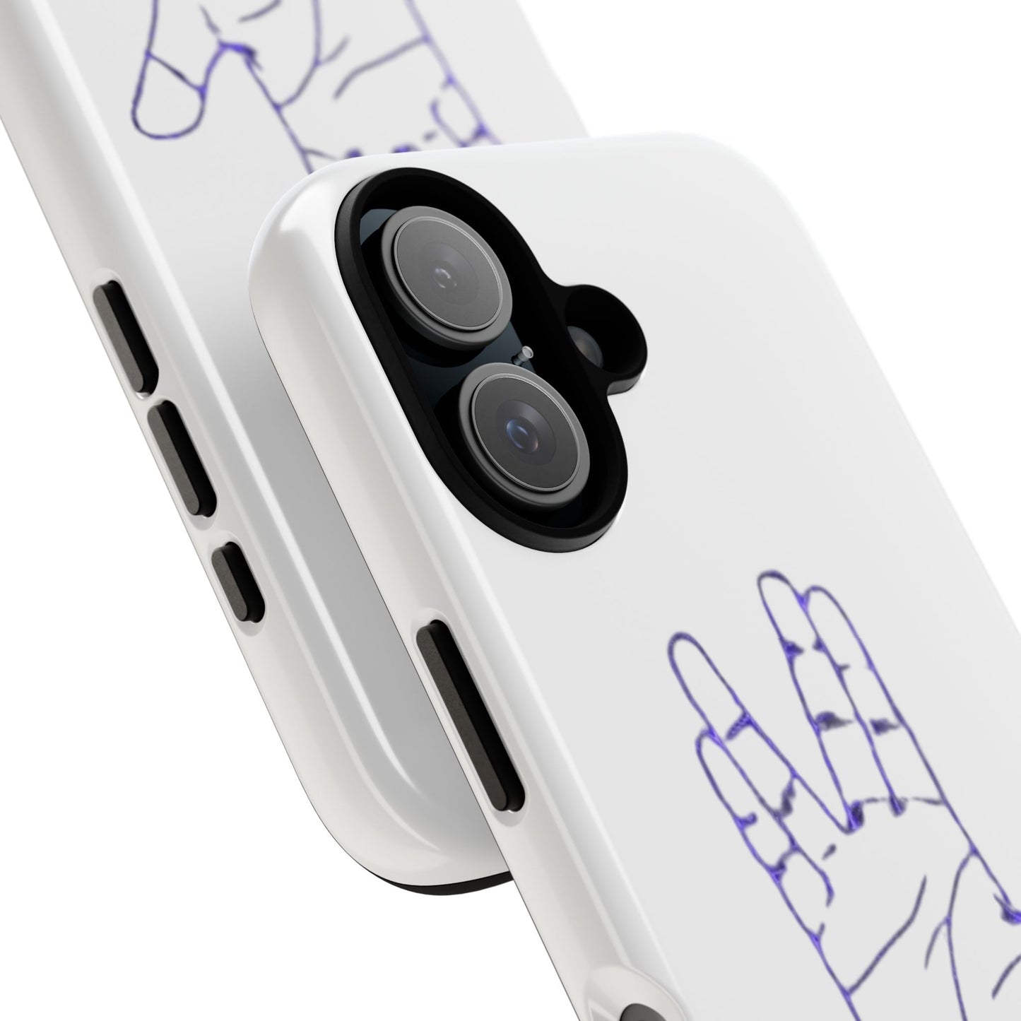 Vulcan Hand Gesture Phone Case - Geeky Tough Cases for Star Trek Fans