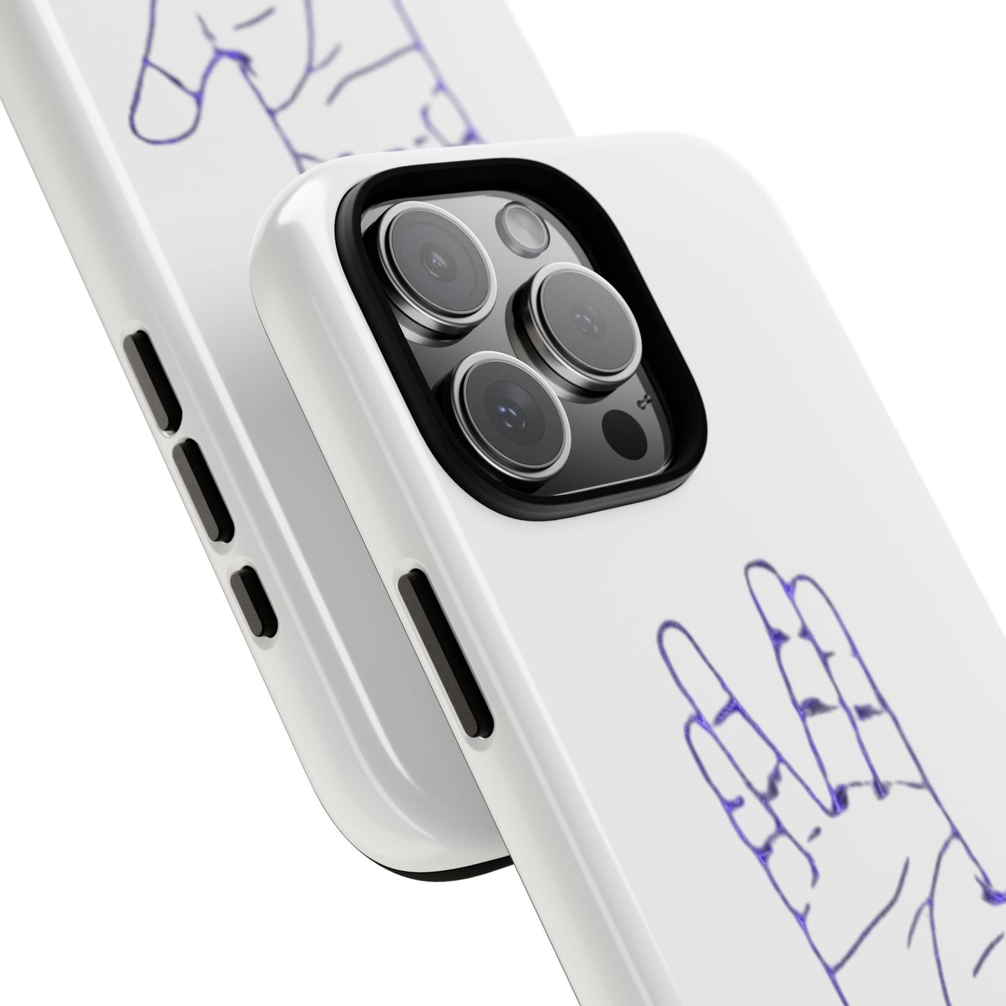 Vulcan Hand Gesture Phone Case - Geeky Tough Cases for Star Trek Fans