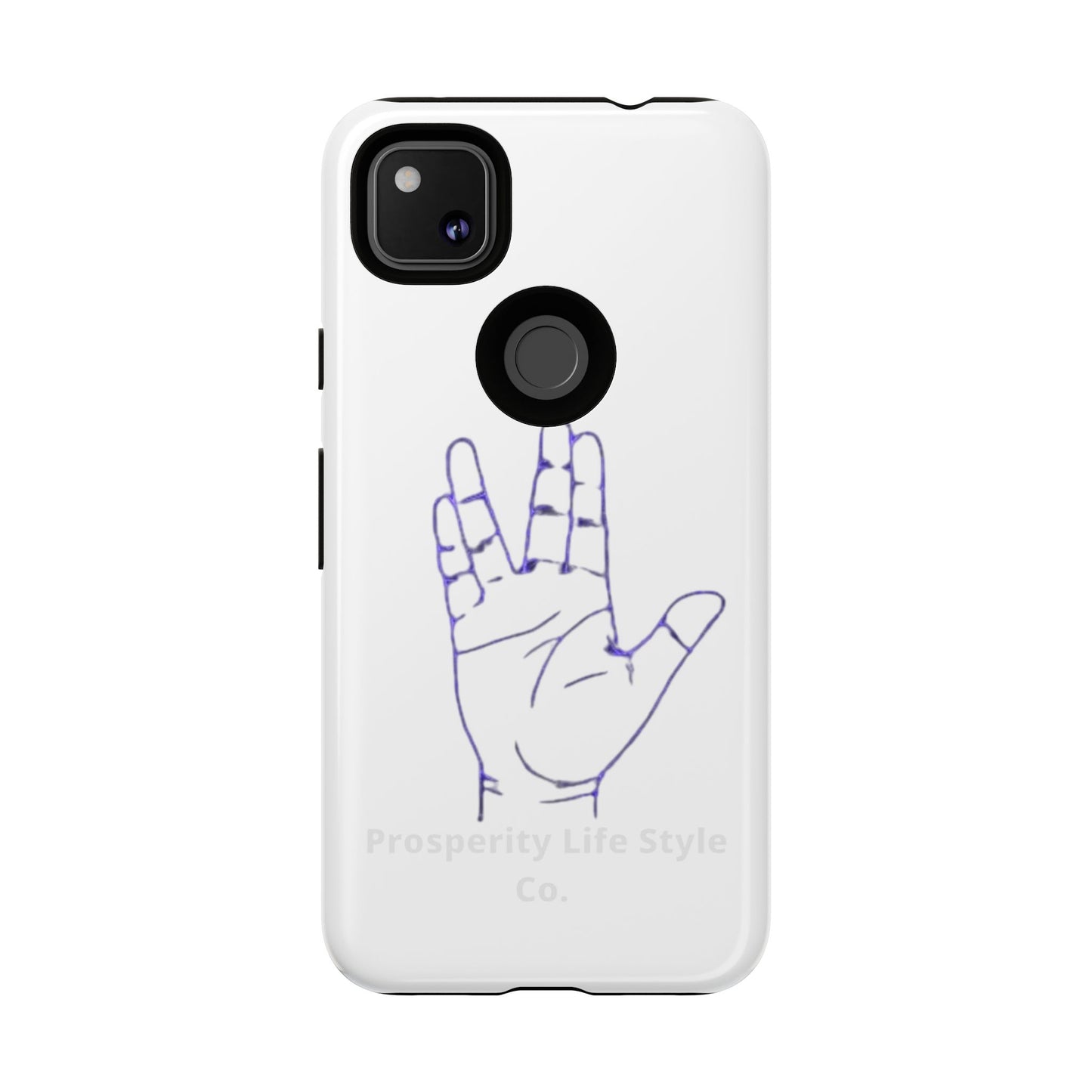 Vulcan Hand Gesture Phone Case - Geeky Tough Cases for Star Trek Fans
