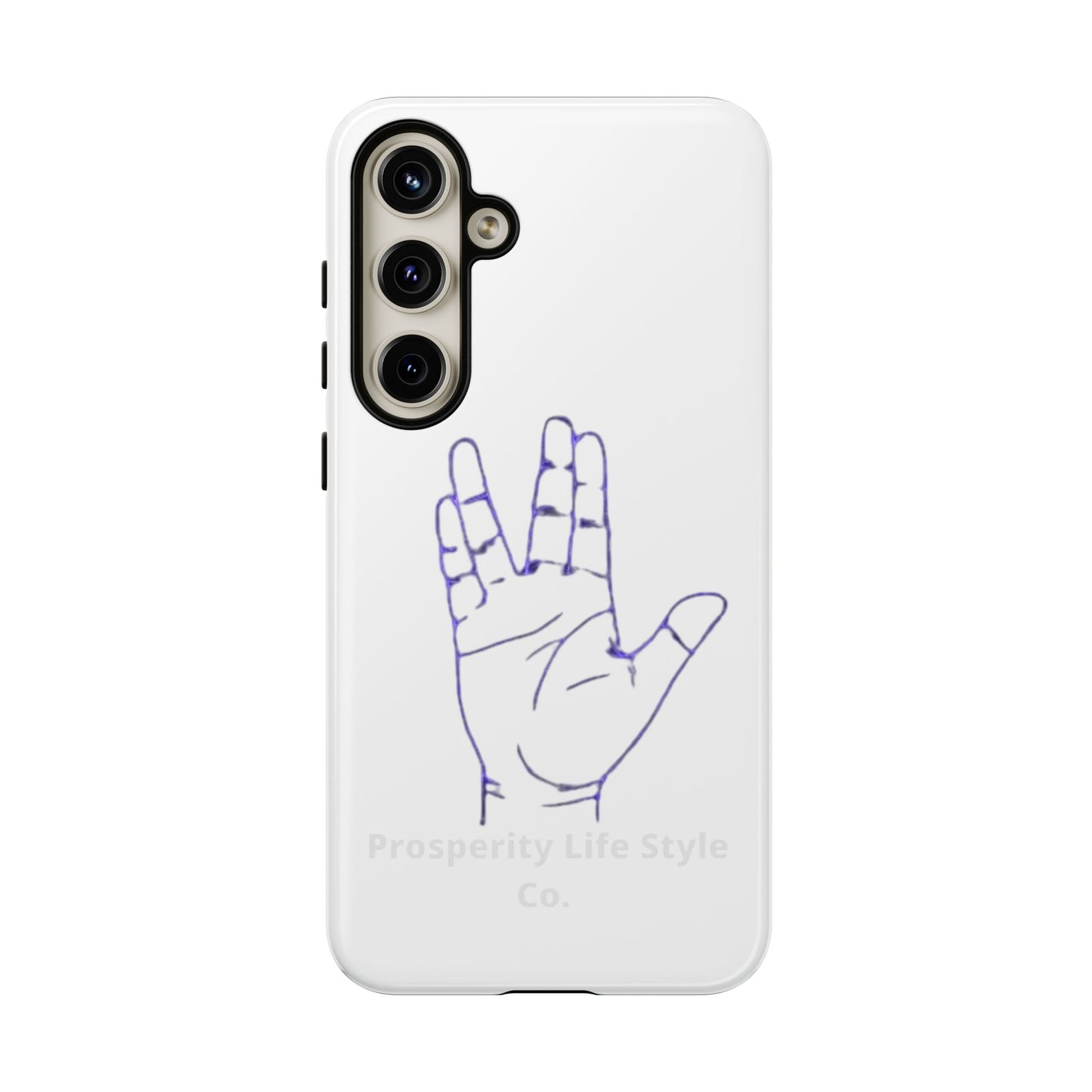 Vulcan Hand Gesture Phone Case - Geeky Tough Cases for Star Trek Fans
