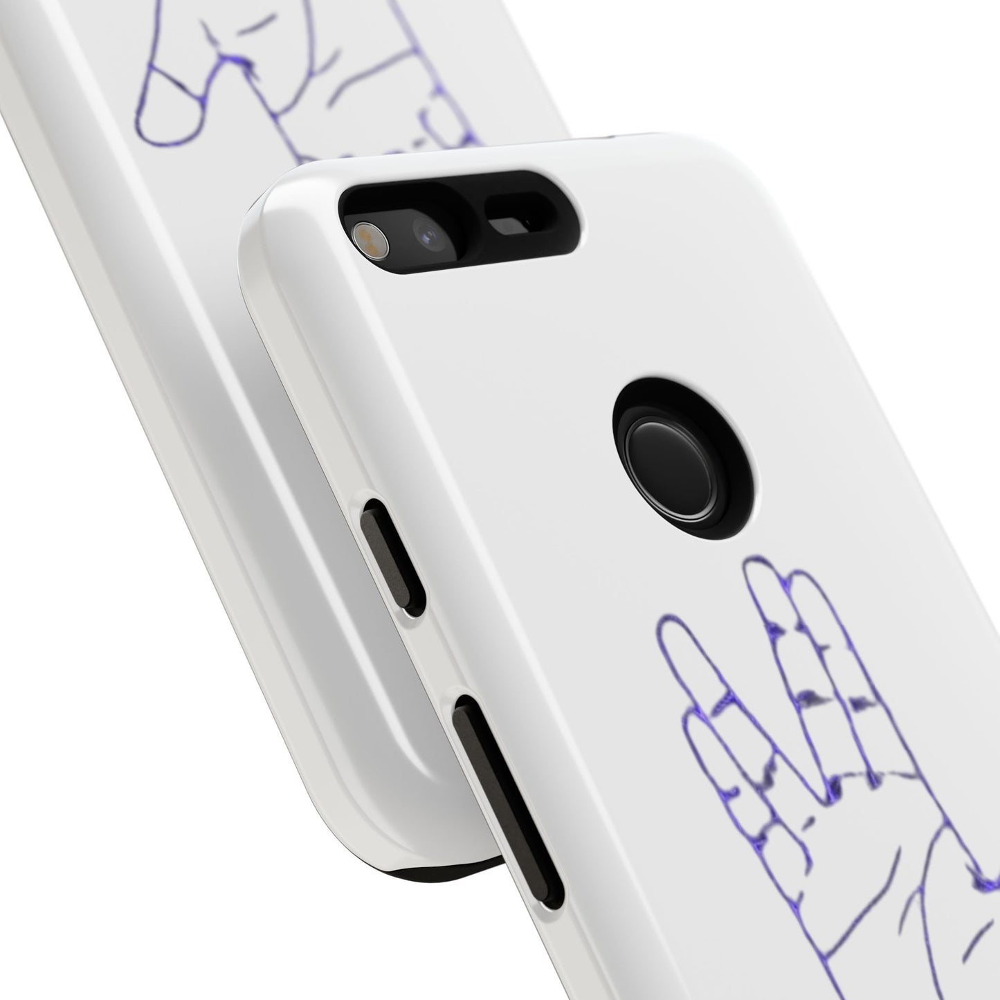 Vulcan Hand Gesture Phone Case - Geeky Tough Cases for Star Trek Fans