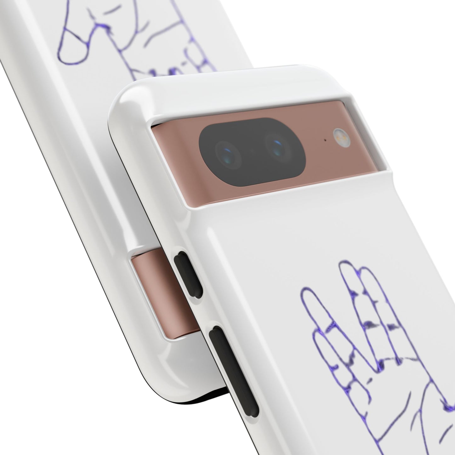 Vulcan Hand Gesture Phone Case - Geeky Tough Cases for Star Trek Fans