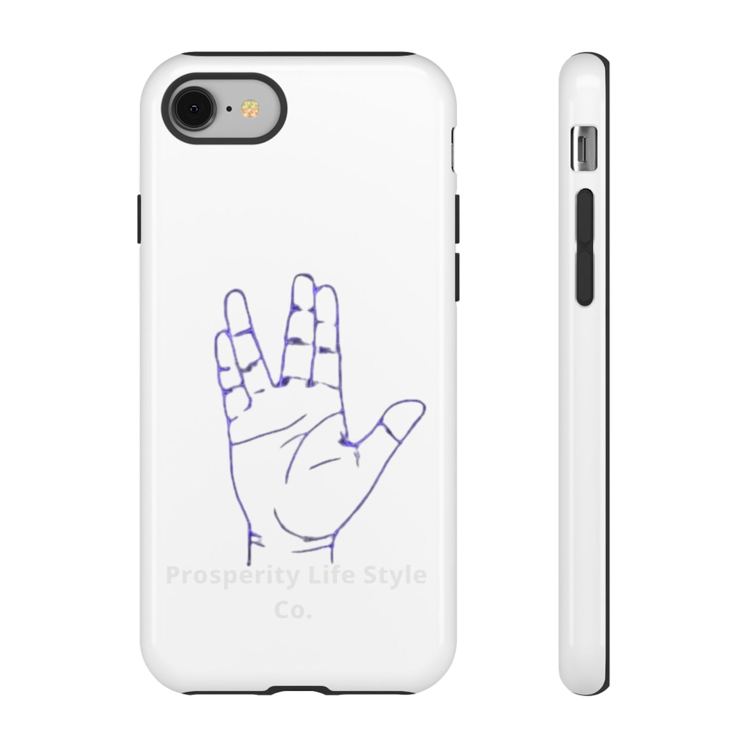 Vulcan Hand Gesture Phone Case - Geeky Tough Cases for Star Trek Fans