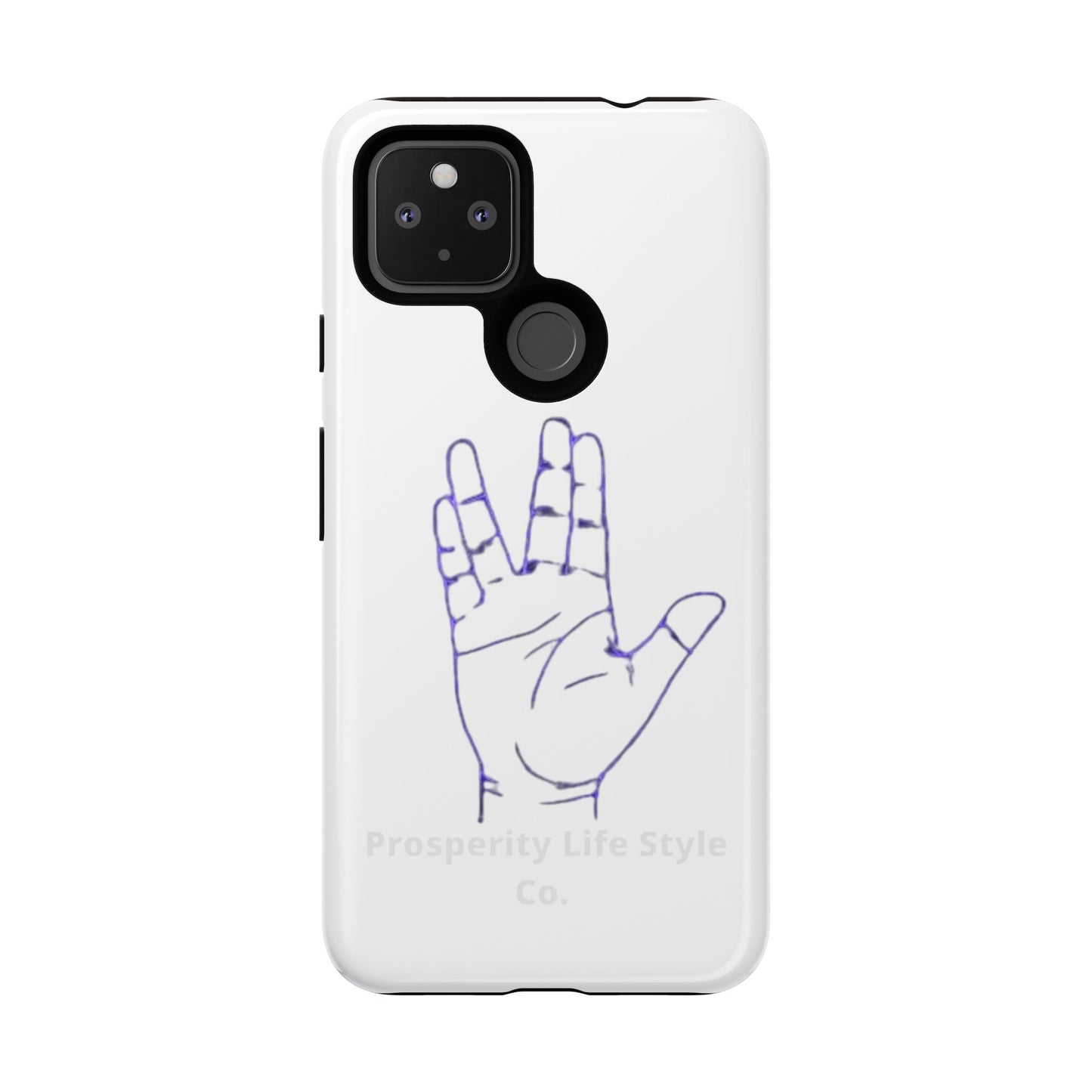 Vulcan Hand Gesture Phone Case - Geeky Tough Cases for Star Trek Fans