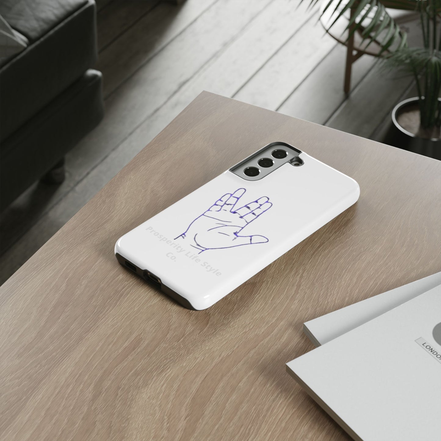 Vulcan Hand Gesture Phone Case - Geeky Tough Cases for Star Trek Fans