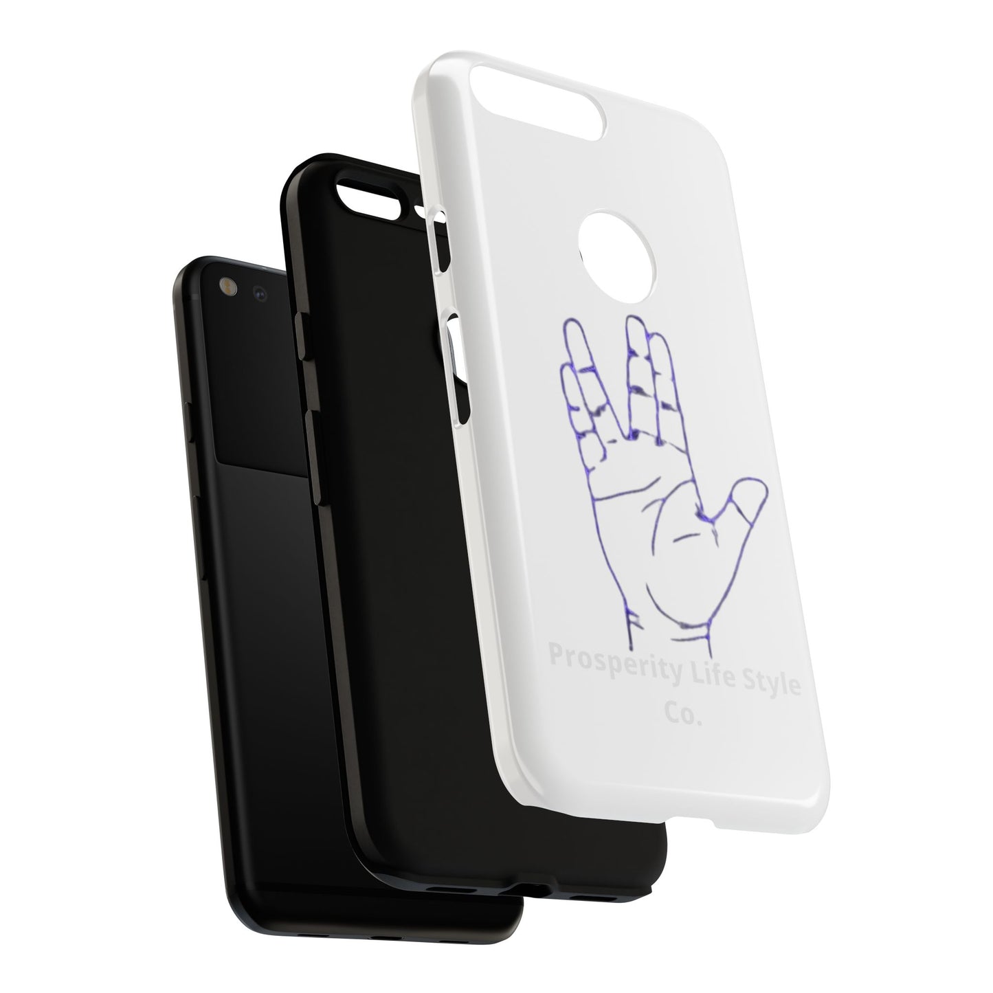 Vulcan Hand Gesture Phone Case - Geeky Tough Cases for Star Trek Fans