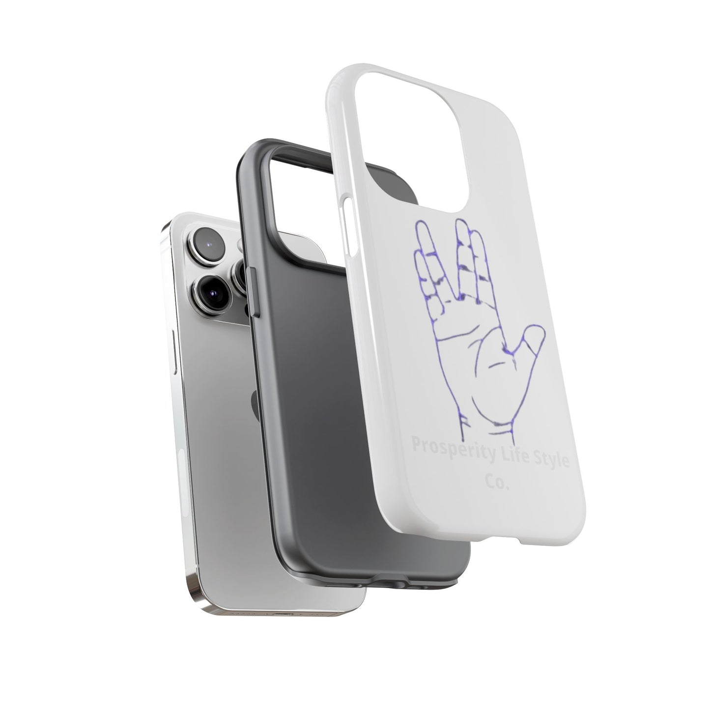Vulcan Hand Gesture Phone Case - Geeky Tough Cases for Star Trek Fans