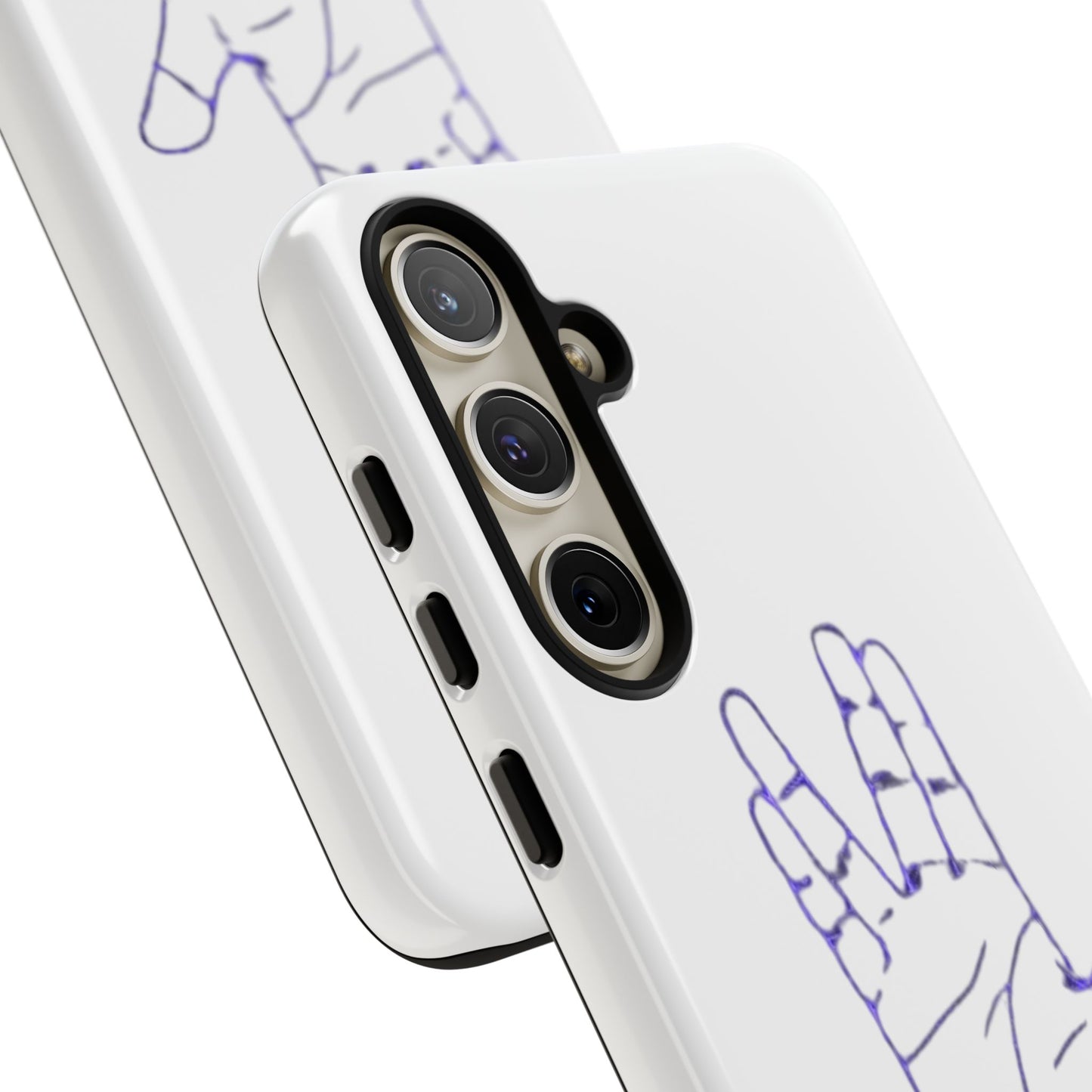 Vulcan Hand Gesture Phone Case - Geeky Tough Cases for Star Trek Fans