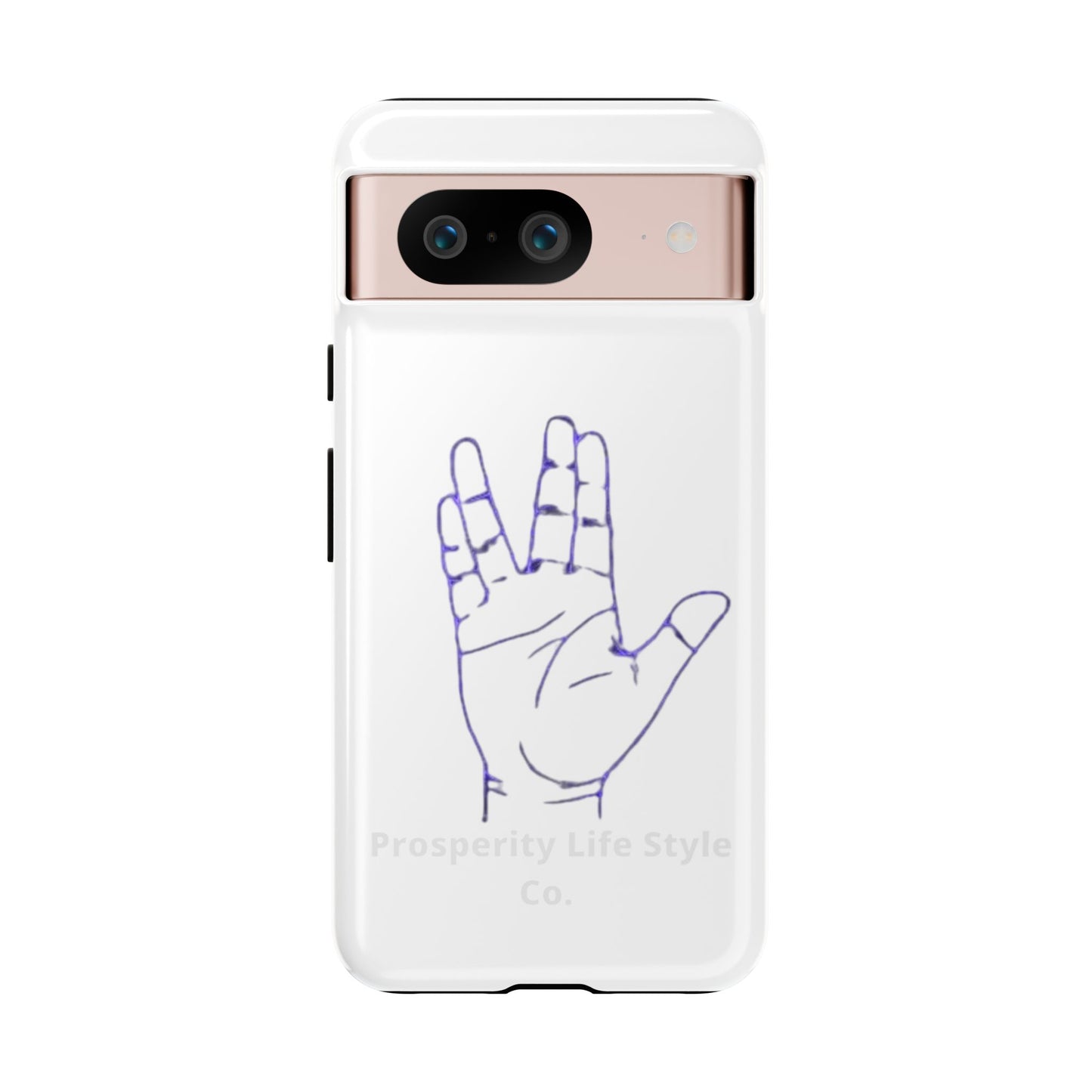 Vulcan Hand Gesture Phone Case - Geeky Tough Cases for Star Trek Fans
