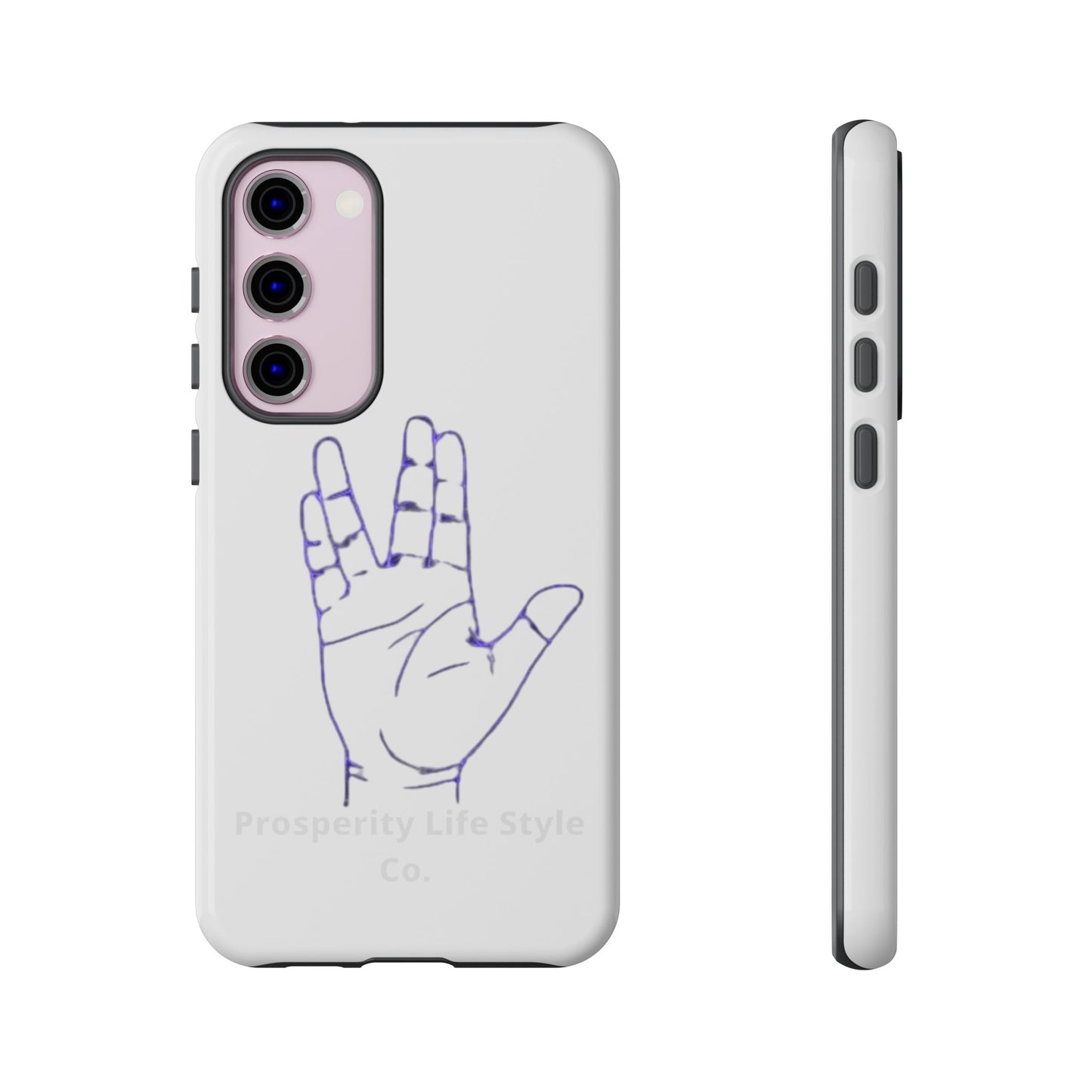 Vulcan Hand Gesture Phone Case - Geeky Tough Cases for Star Trek Fans
