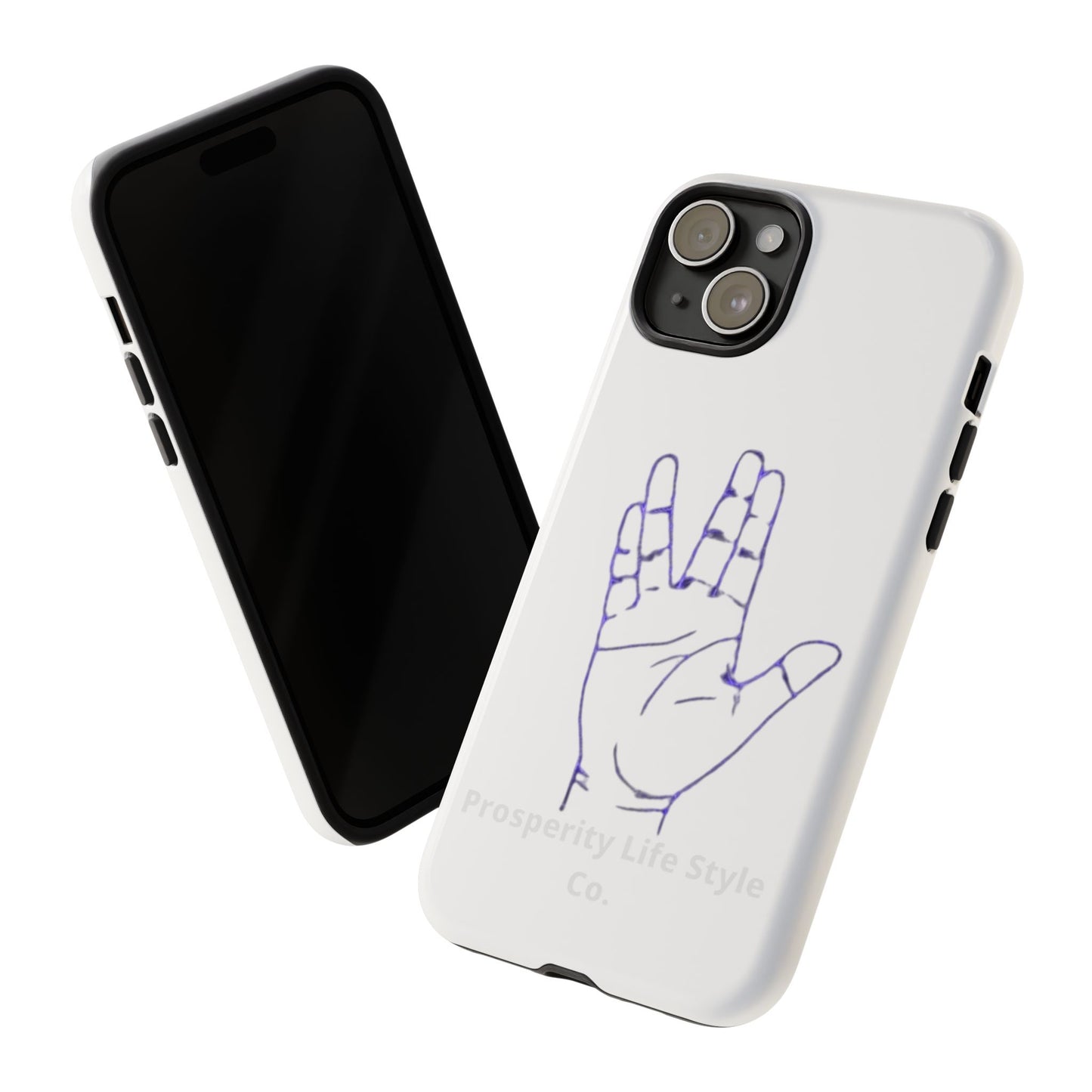 Vulcan Hand Gesture Phone Case - Geeky Tough Cases for Star Trek Fans