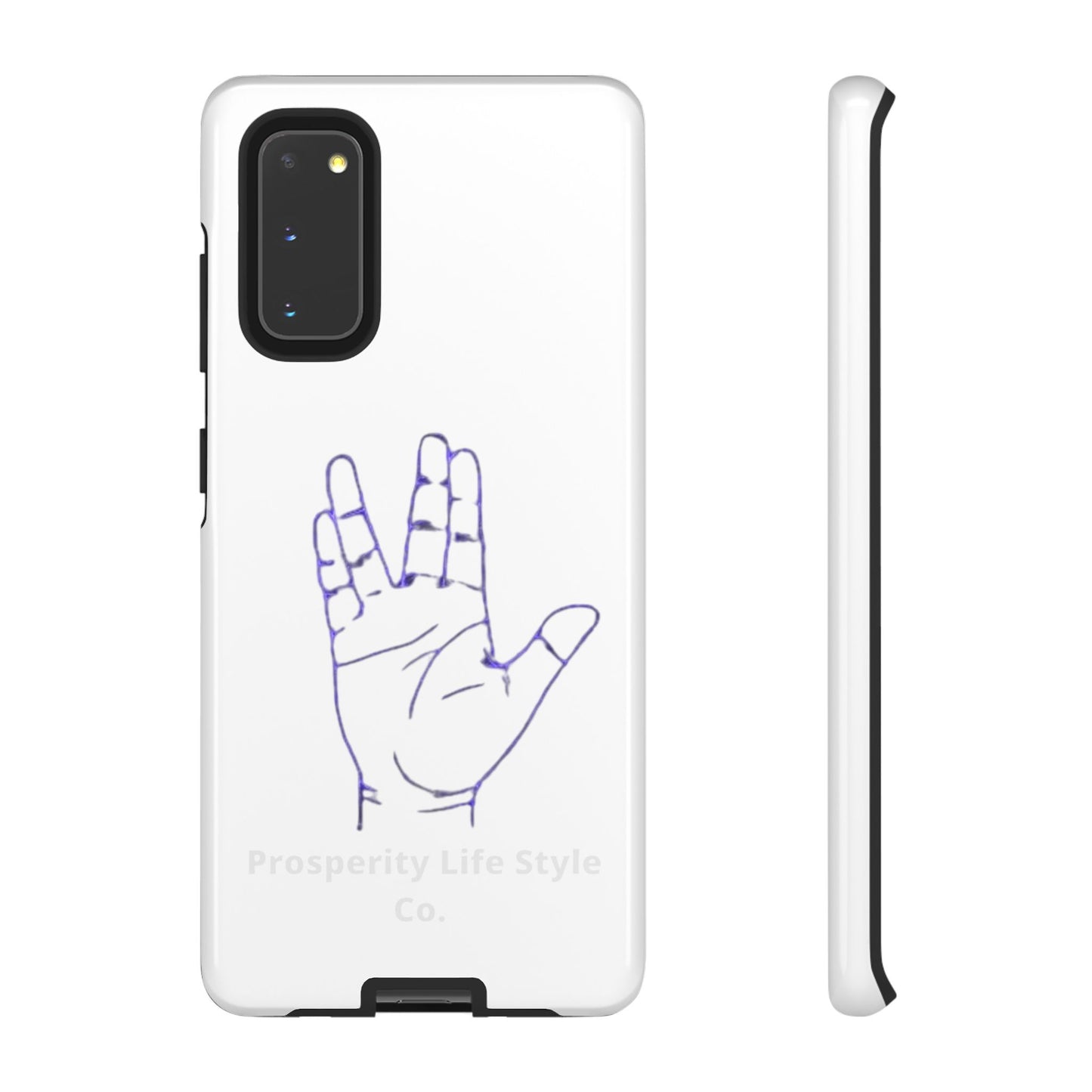 Vulcan Hand Gesture Phone Case - Geeky Tough Cases for Star Trek Fans