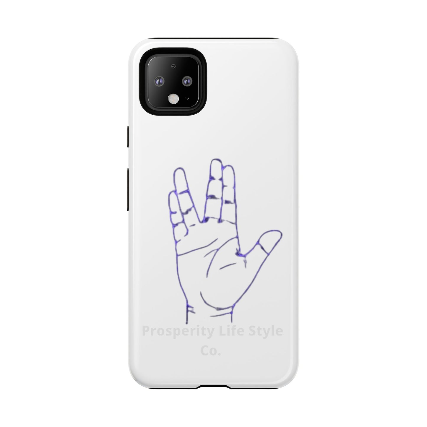 Vulcan Hand Gesture Phone Case - Geeky Tough Cases for Star Trek Fans