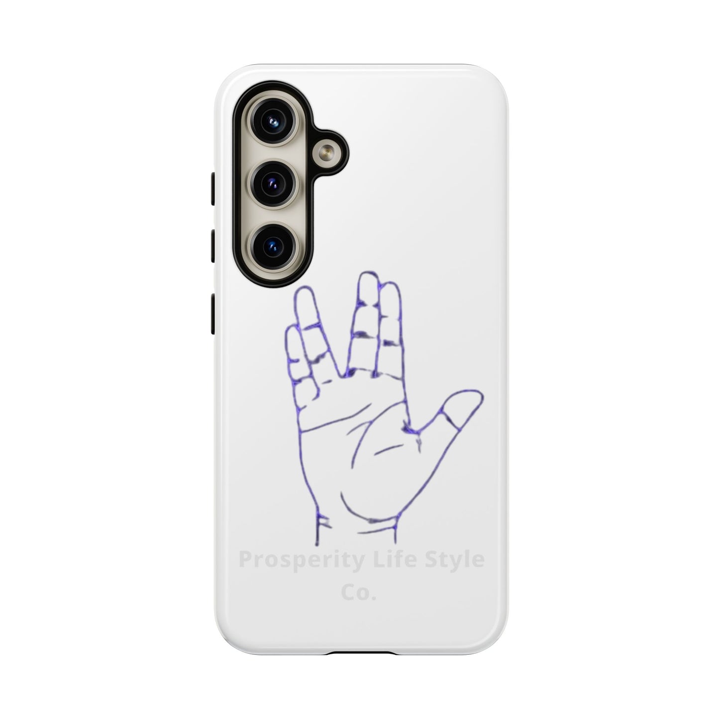 Vulcan Hand Gesture Phone Case - Geeky Tough Cases for Star Trek Fans