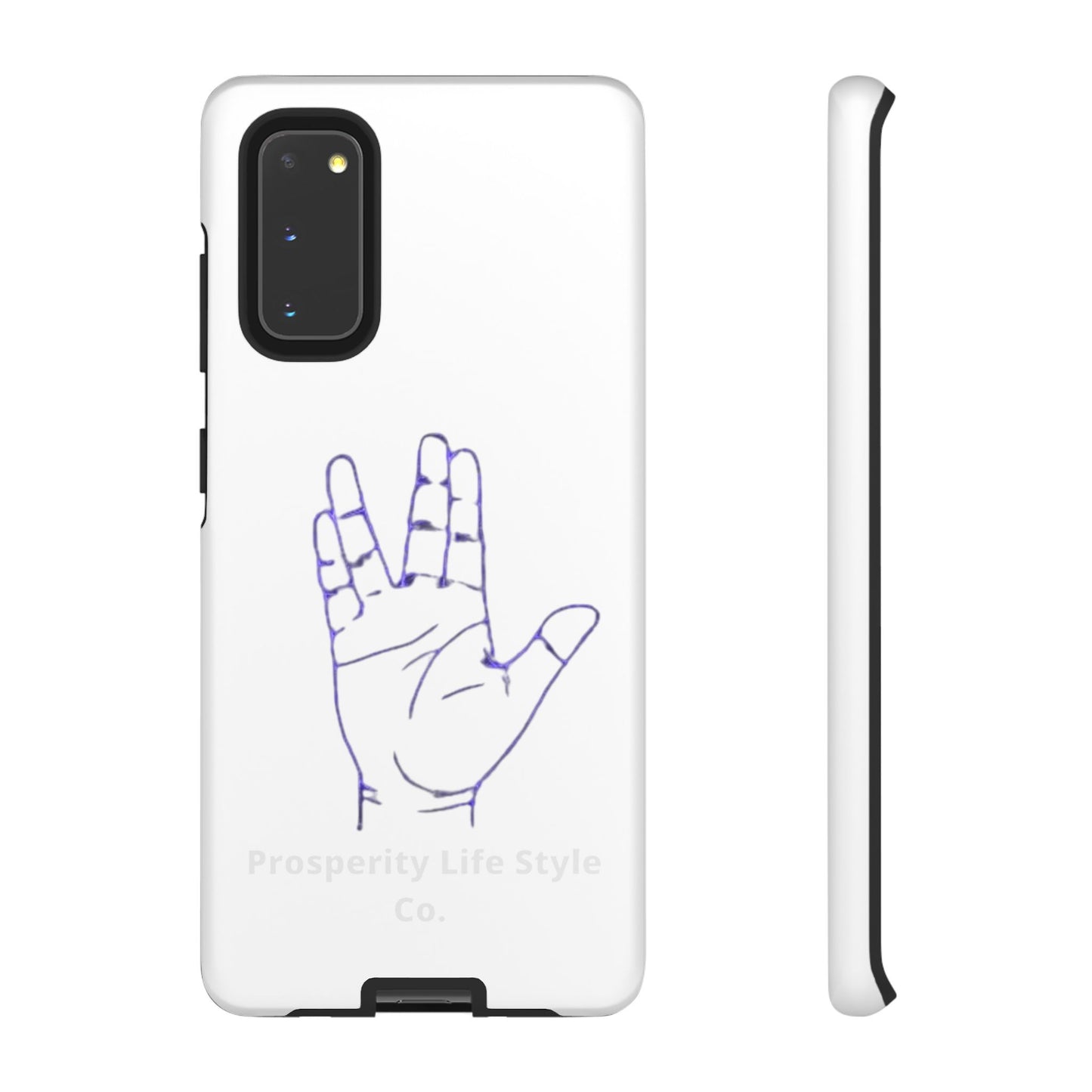Vulcan Hand Gesture Phone Case - Geeky Tough Cases for Star Trek Fans
