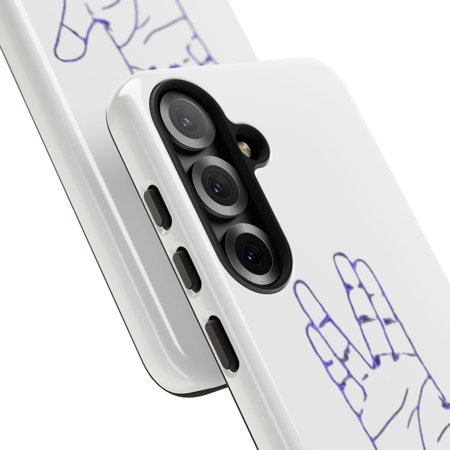 Vulcan Hand Gesture Phone Case - Geeky Tough Cases for Star Trek Fans
