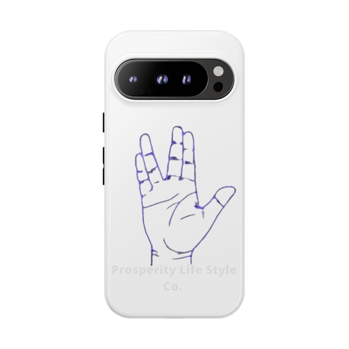 Vulcan Hand Gesture Phone Case - Geeky Tough Cases for Star Trek Fans