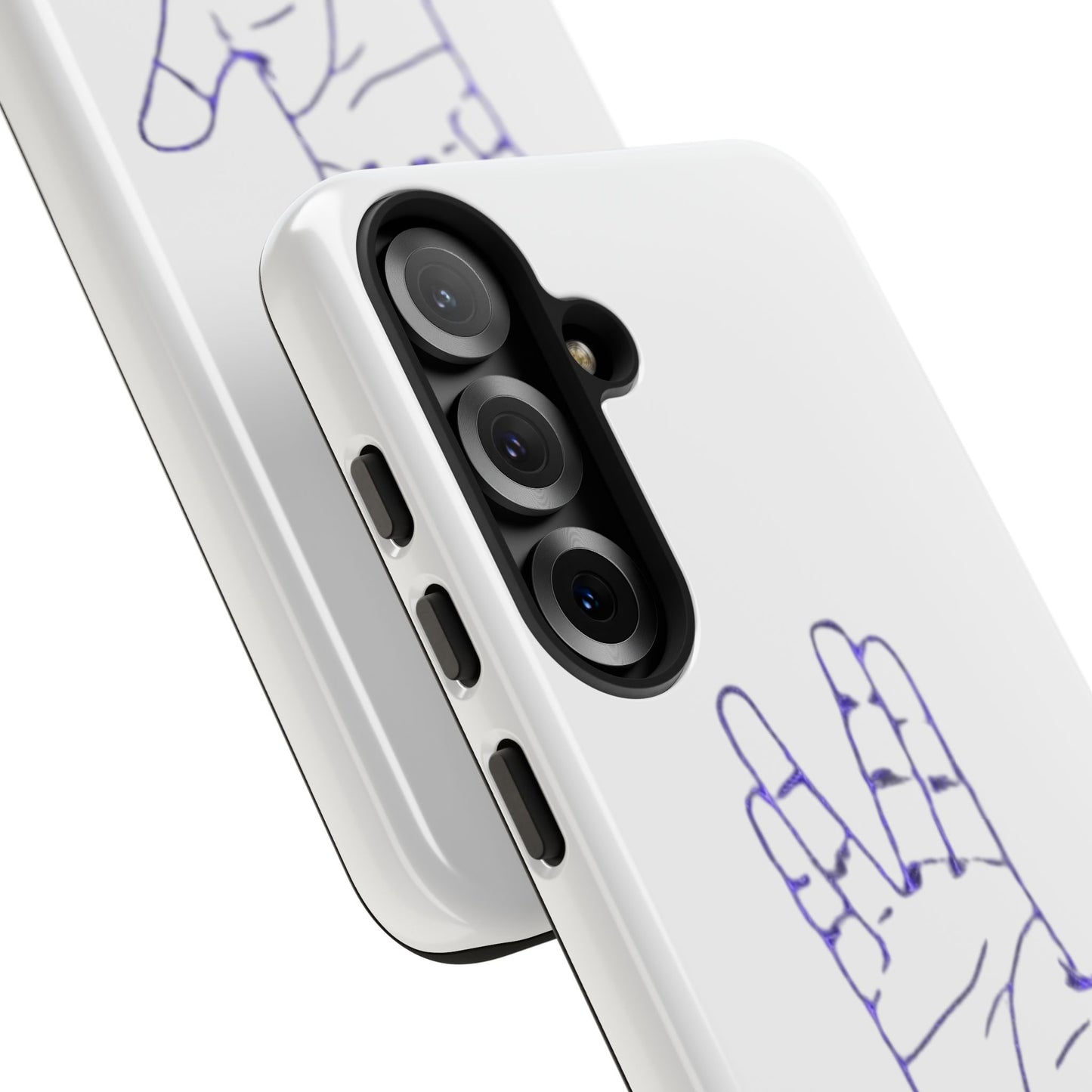 Vulcan Hand Gesture Phone Case - Geeky Tough Cases for Star Trek Fans