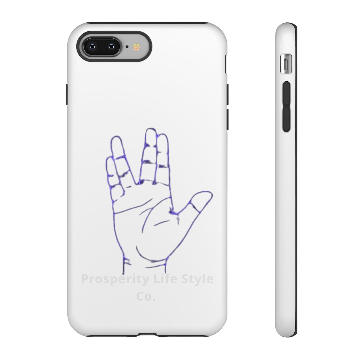 Vulcan Hand Gesture Phone Case - Geeky Tough Cases for Star Trek Fans