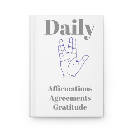 Daily Affirmations Journal - Live Long and Prosper | Gratitude & Agreements Notebook