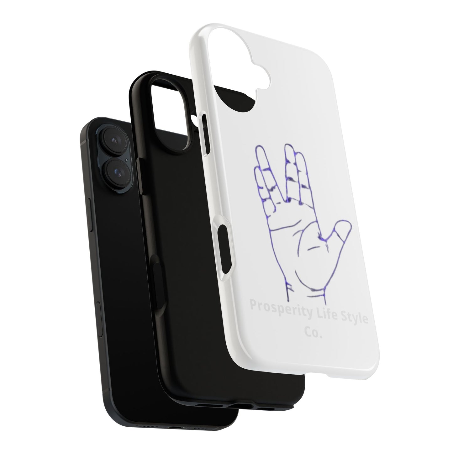 Vulcan Hand Gesture Phone Case - Geeky Tough Cases for Star Trek Fans