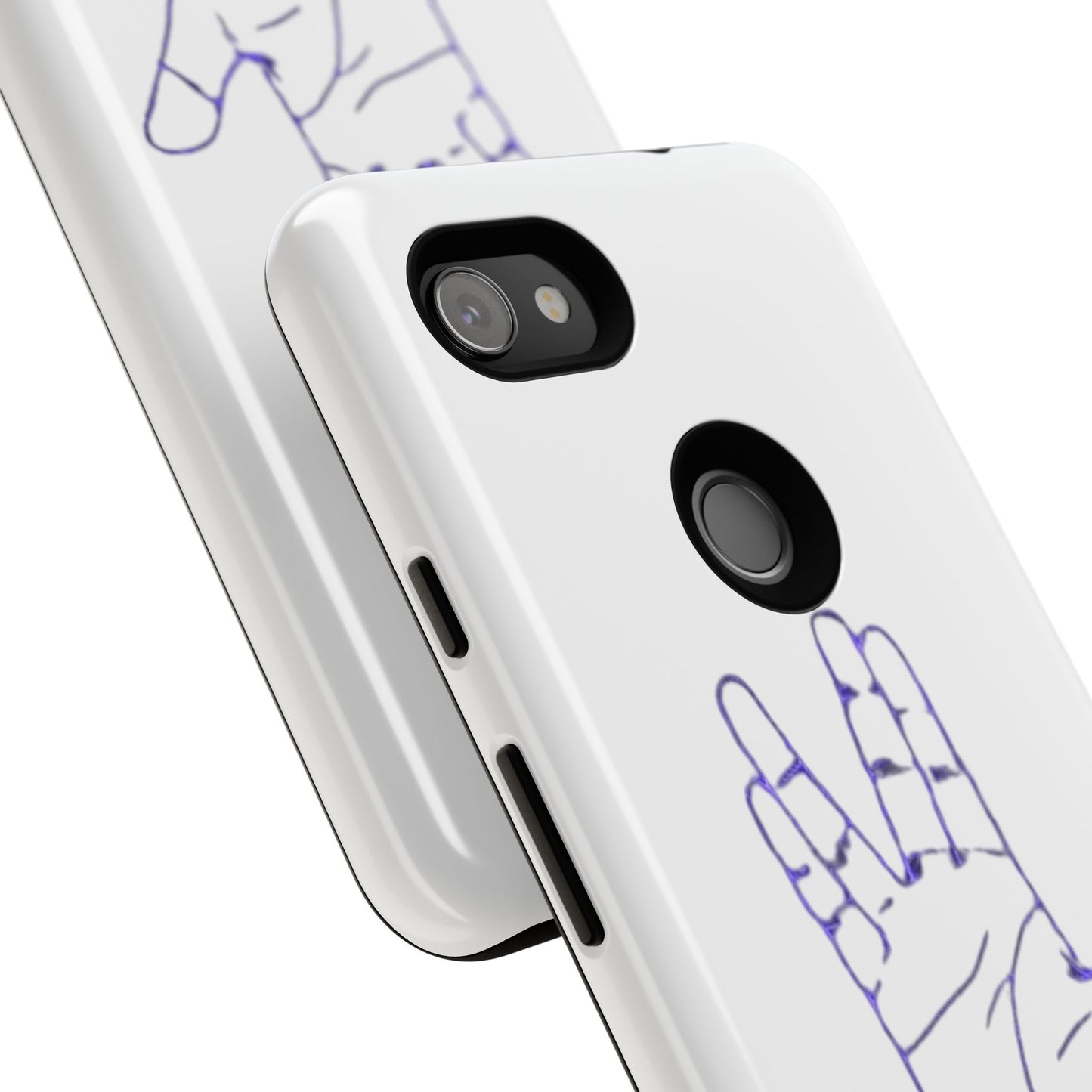 Vulcan Hand Gesture Phone Case - Geeky Tough Cases for Star Trek Fans
