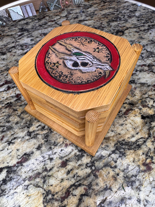 Custom Tattoo Style Coasters
